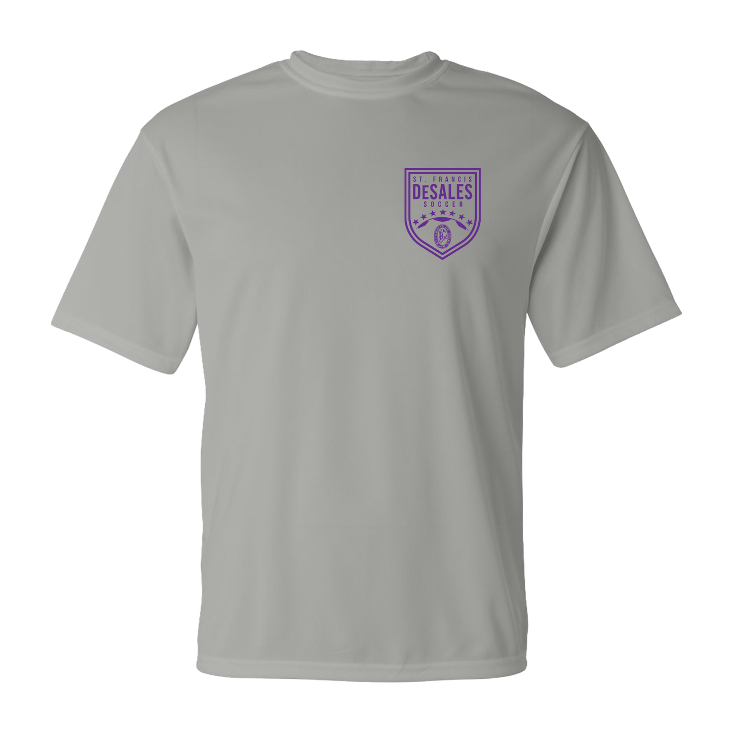 DeSales Soccer Practice Tee - Grey
