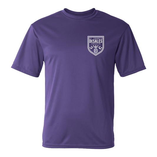 DeSales Soccer Practice Tee - Purple