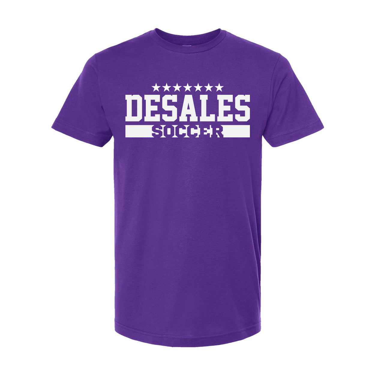 DeSales Soccer Practice Tee - Purple