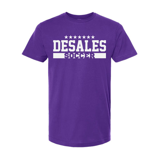 DeSales Soccer Practice Tee - Purple